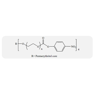 4臂聚乙二醇-硝基苯基碳酸酯,4-arm PEG-Nitrophenyl Carbonate