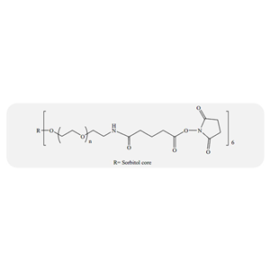 韩国Sunbio医用级6臂聚乙二醇酰胺琥珀酰亚胺戊二酸酯