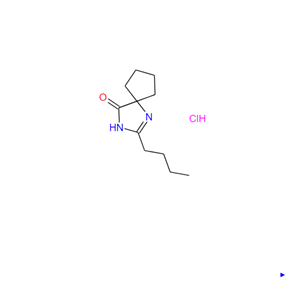 2-丁基-1,3-二氮杂螺环[4,4]壬-1-烯-4-酮盐酸盐,2-n-Butyl-1,3-diaza-spiro[4,4]non-1-en-4-one hydrochloride