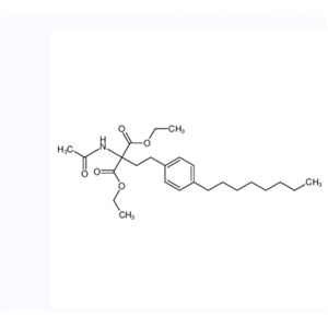 二乙基2-乙酰胺基-2-(4-辛基苯乙基)丙二酸酯,diethyl 2-acetamido-2-[2-(4-octylphenyl)ethyl]propanedioate