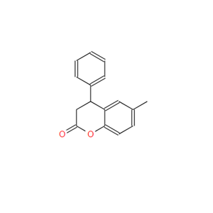 6-甲基-4-苯基色满-2-酮,6-Methyl-4-phenyl-2-chromanone