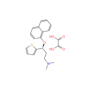 二甲基草酸盐,S-(+)-N,N-Dimethyl-3-(1-naphthoxy)-3-(2-thienyl)-1-propylamine oxalate