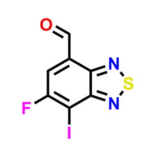 6-氟-7-碘代苯并[c][1,2,5]噻二唑-4-甲醛,6-fluoro-7-iodobenzo[c][1,2,5]thiadiazole-4-carbaldehyde