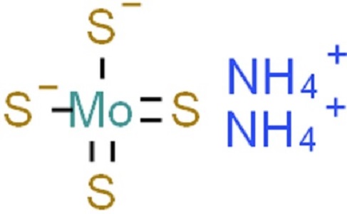 四硫代钼酸铵,Ammonium tetrathiomolybdate
