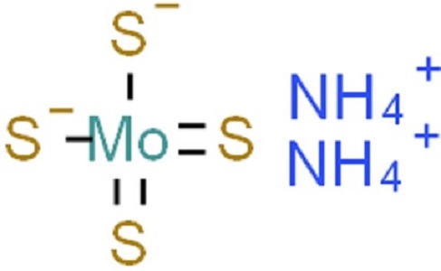 四硫代鉬酸銨,Ammonium tetrathiomolybdate