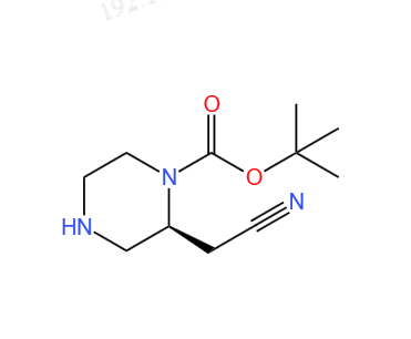 (2S)-2-(氰甲基)-1-哌嗪羧酸叔丁酯,ert-butyl (S)-2-(cyanomethyl)piperazine-1-carboxylate