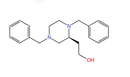 2-Piperazineethanol, 1,4-bis(phenylmethyl)-, (2S)-,2-Piperazineethanol, 1,4-bis(phenylmethyl)-, (2S)-