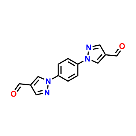 1H-Pyrazole-4-carboxaldehyde,1,1'-(1,4-phenylene)bis,1H-Pyrazole-4-carboxaldehyde,1,1-(1,4-phenylene)bis