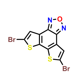 5,8-二溴二噻吩[3',2':3,4;2'',3'':5,6]苯并[1,2-c][1,2,5]恶二唑,5,8-dibromodithieno[3',2':3,4;2'',3'':5,6]benzo[1,2-c][1,2,5]oxadiazole