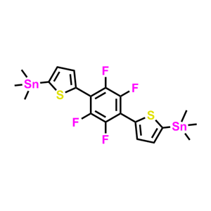 1,1'-[(2,3,5,6-四氟-1,4-苯基)二-5,2-噻吩基]b双[1,1,1-三甲基锡