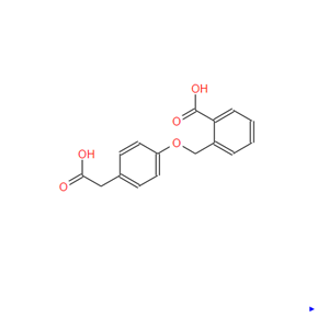 2-[(4-羧甲基苯氧基)甲基]苯甲酸,BENZENE ACETIC ACID, 4-[(2-CARBOXYPHENYL)METHOXY]