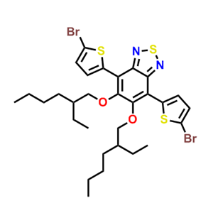 4,7-双（5-溴噻吩-2-基）-5,6-双（（2-乙基己基）氧基）苯并[c][1,2,5]噻二唑