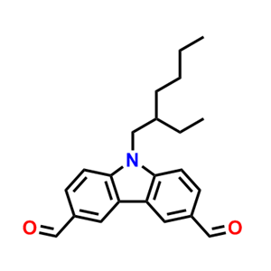 9-(2-乙基己基)咔唑-3,6-二甲醛,9-(2-Ethylhexyl)carbazole-3,6-dicarboxaldehyde