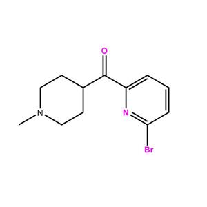 （6-溴-2-吡啶基）（1-甲基-4-哌啶基）甲酮.氢溴酸盐1338000-32-0