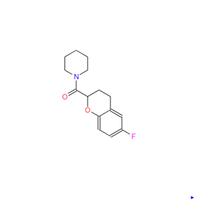 878208-57-2；1-[（6-氟-3,4-二氢-2H-1-苯并吡喃-2-基）羰基]哌啶