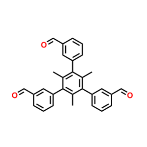 5'-（3-甲酰基苯基）-2'，4'，6'-三甲基-[1，1':3'，1'-三苯基]-3,3'-二甲醛