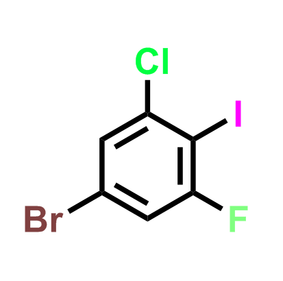 5-溴-1-氯-3-氟-2-碘代苯,5-Bromo-1-chloro-3-fluoro-2-iodobenzene