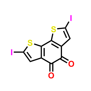 2,7-二氧苯并[2,1-b:3,4-b']二噻吩-4,5-二酮,2,7-diiodo-benzo[1,2-b:6,5-b’]dithiophene-4,5-dione