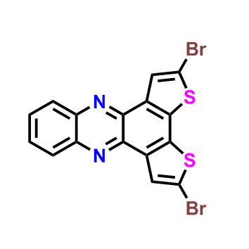 2,5-二溴二噻吩并[3,2-a:2'，3'-c]吩嗪,2,5-dibromodithieno[3,2-a:2',3'-c]phenazine