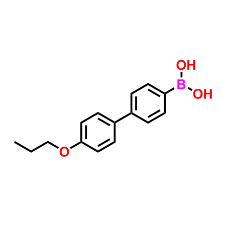 4-(4'-丙氧基苯基)苯基硼酸,(4'-Propoxy-[1,1'-biphenyl]-4-yl)boronic acid