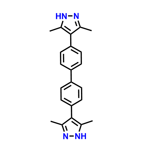 4,4'-二(3,5-二甲基-1H-吡唑-4-基)聯(lián)苯,4,4'-di(3,5-dimethyl-1H-pyrazol-4-yl)biphenyl