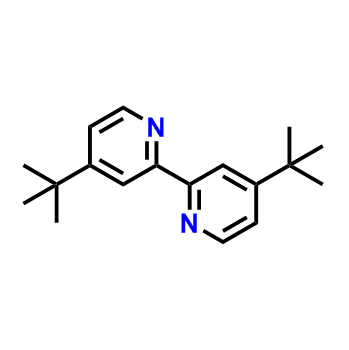 4,4'-双(1,1-二甲基乙基)-2,2'-联吡啶,4,4'-bis(1,1-dimethylethyl)-2,2'-bipyridine