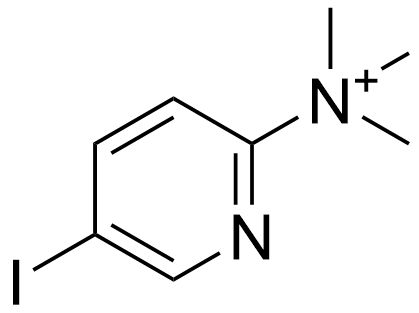 5-iodo-N,N,N-trimethylpyridin-2-aminium,5-iodo-N,N,N-trimethylpyridin-2-aminium