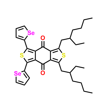 1,3-双（2-乙基己基）-5,7-二（硒基苯-2-基）苯并[1,2-c:4,5-c']二噻吩-4,8-二酮,1,3-bis(2-ethylhexyl)-5,7-di(selenophen-2-yl)benzo[1,2-c:4,5-c']dithiophene-4,8-dione