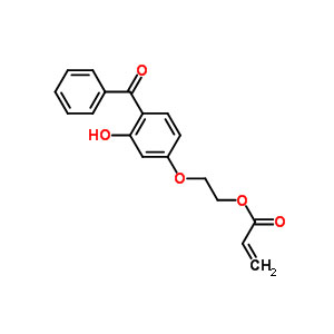 2-丙烯酸 2-(4-苯甲酰-3-羟基苯氧基)乙基酯,2-(4-Benzoyl-3-hydroxyphenoxy)ethyl acrylate
