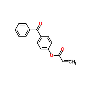 4-丙烯酰氧基二苯甲酮,(4-benzoylphenyl) prop-2-enoate