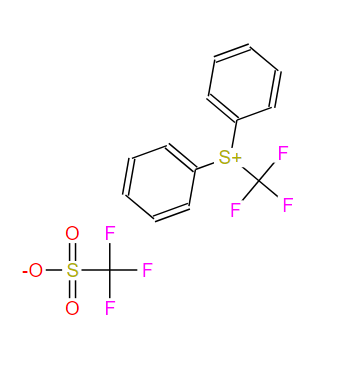 二苯基(三氟甲基)锍三氟甲磺酸盐,diphenyl-(trifluoromethyl)-sulfonium trifluoromethanesulfonate
