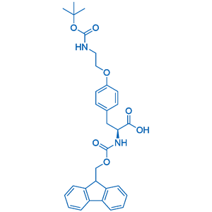 Fmoc-4-[2-(Boc-氨基)乙氧基]-L-苯丙氨酸
