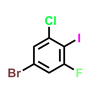 5-溴-1-氯-3-氟-2-碘代苯