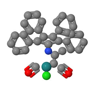 氯二羰基丙胺四苯基环戊二烯钌,CHLORODICARBONYL(1-(I-PROPYLAMINO)-2,3,4,5-TETRAPHENYLCYCLOPENTADIENYL)RUTHENIUM (II)