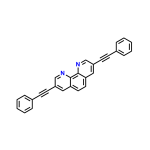 3,8-双(苯乙炔基)-1,10-菲咯啉