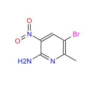 68957-50-6；2-氨基-3-硝基-5-溴-6-甲基吡啶
