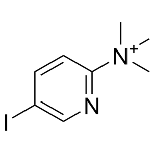 5-iodo-N,N,N-trimethylpyridin-2-aminium,5-iodo-N,N,N-trimethylpyridin-2-aminium