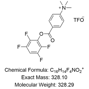 trimethyl-[4-(2,3,5,6-tetrafluorophenoxy)carbonylphenyl]azanium