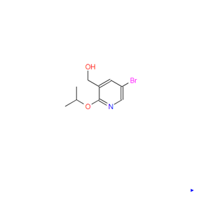 (5-溴-2-丙-2-基氧基吡啶-3-基)甲醇,(5-bromo-2-propan-2-yloxypyridin-3-yl)methanol