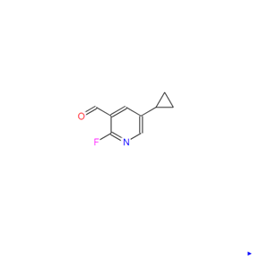5-环丙基-2-氟吡啶-3-甲醛,5-Cyclopropyl-2-flluoropyridine-3-carboxaldehyde