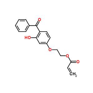 2-丙烯酸 2-(4-苯甲酰-3-羟基苯氧基)乙基酯 中间体 16432-81-8