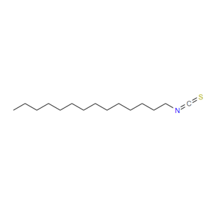 3224-48-4；1-异硫代氰酸十四酯