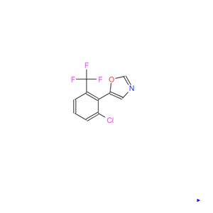 2153286-34-9；5-[2-氯-6-（三氟甲基）苯基]-1,3-恶唑