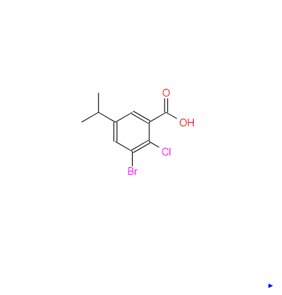 3-溴-2-氯-5-异丙基苯甲酸,3-Bromo-2-chloro-5-isopropylbenzoic acid