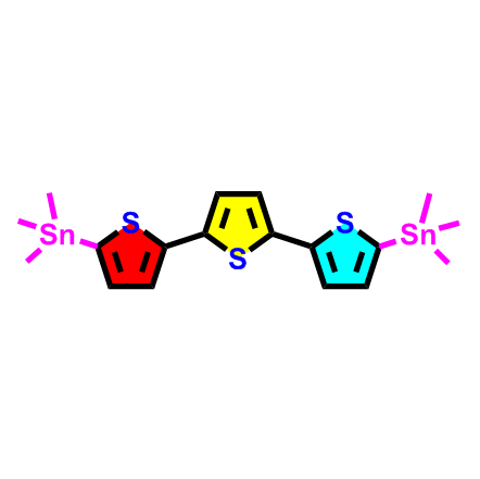 2,5-双[(5-三甲基锡基 )-2-噻吩基]噻吩,5,5''-Bis(trimethylstannyl)-2,2':5',2''-terthiophene