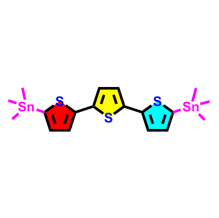 2,5-雙[(5-三甲基錫基 )-2-噻吩基]噻吩,5,5''-Bis(trimethylstannyl)-2,2':5',2''-terthiophene