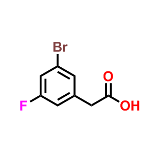 3-溴-5-氟苯乙酸,2-(3-Bromo-5-fluorophenyl)acetic acid