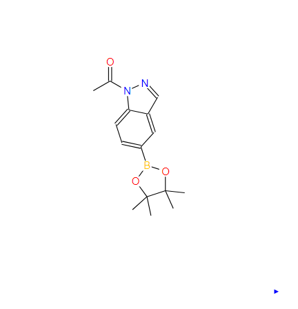 1-[5-（4,4,5,5-四甲基-1,3,2-二氧雜硼烷-2-基）-1H-吲唑-1-基]乙烷-1-酮,1-[5-(4,4,5,5-tetramethyl-1,3,2-dioxaborolan-2-yl)-1H-indazol-1-yl]ethan-1-one