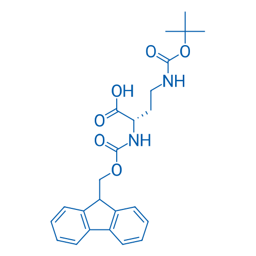 N-芴甲氧羰基-N'-叔丁氧羰基-L-2,4-二氨基丁酸,Fmoc-Dab(Boc)-OH