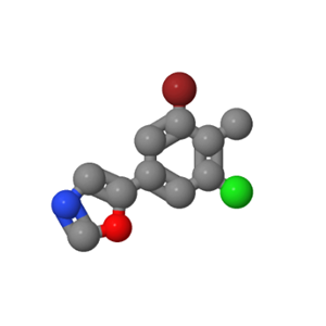 5-（3-溴-5-氯-4-甲基苯基）惡唑,5-(3-bromo-5-chloro-4-methylphenyl)oxazole